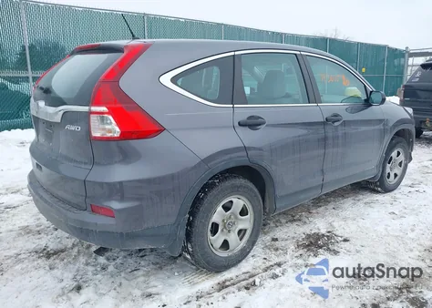 2015 Honda Cr-V Lx z USA, uszkodzony, nr VIN 5J6RM4H37FL104892